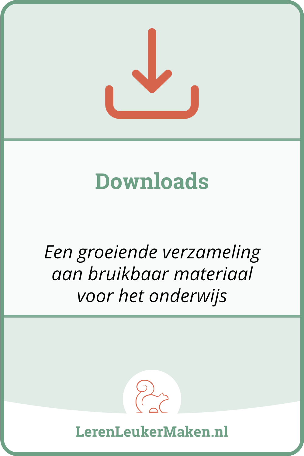 Alle downloads van Leren Leuker Maken verzameld op 1 plek